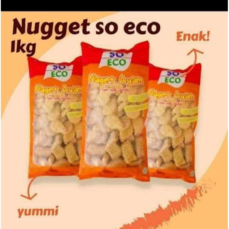 

NUGGET SO ECO 1KG (BISA KIRIM TERUTAMA JABODETABEK)