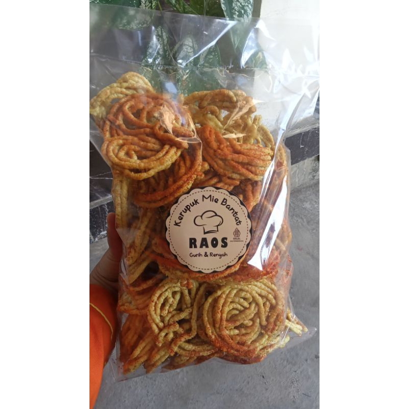 

MIE BANTAT 1 KG KERUPUK MIE BANTAT