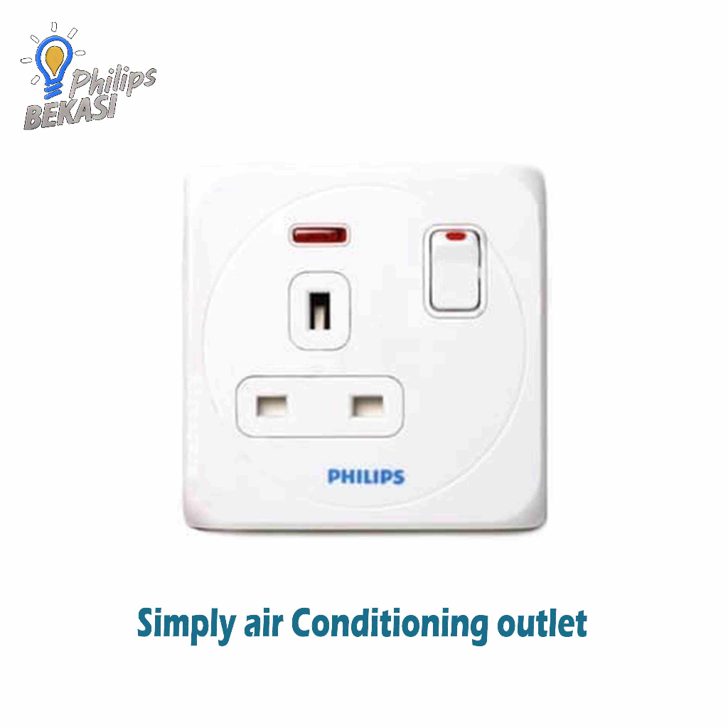 PHILIPS Simply Stop Kontak AC Saklar ON OFF
