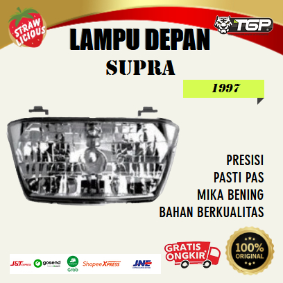 Lampu Depan Reflektor Supra X Motor Honda Variasi Aksesoris TGP