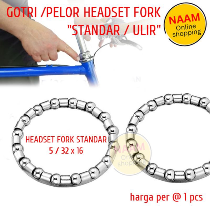 GOTRI SARANG 5/32 X 16 LAKER KOMSTIR HEADSET STANDAR ULIR - GOTRI 5/32" X 16 PELOR SARANG LAHER HEDS
