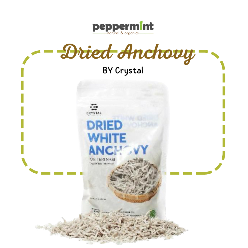 

Crystal of The Sea Dried White Anchovy (80gr) / Teri Nasi Kering MPASI