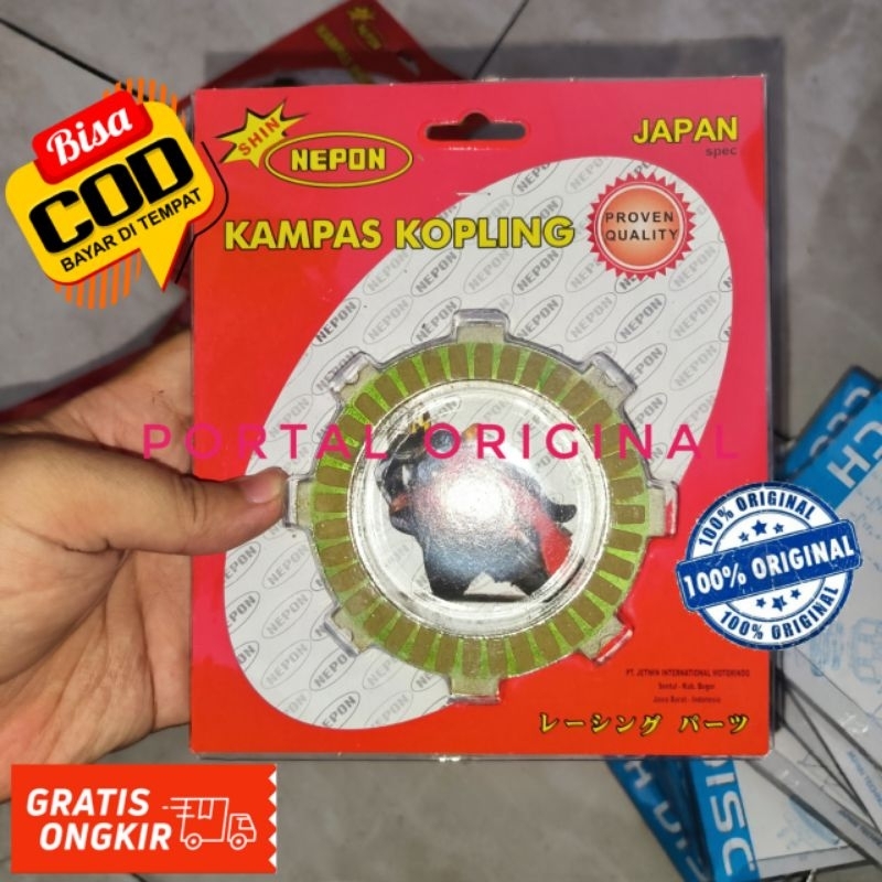 Kampas Kopling Nepon Grand supra Fit legenda supra X Fit new Japan Racing balap jepang plat kopling