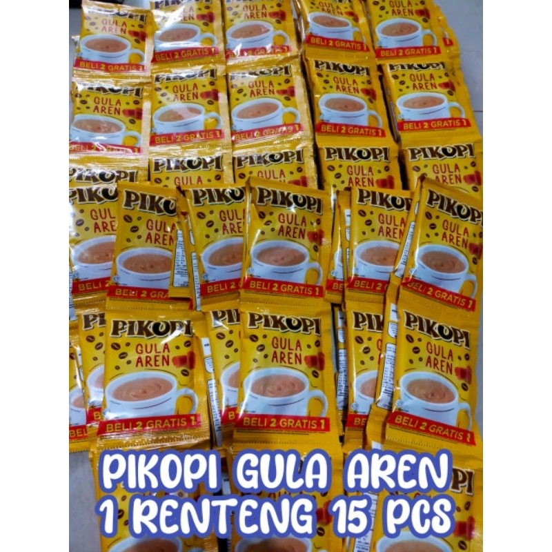 

KOPI PIKOPI GULA AREN 1 RENTENG (15 pcs)