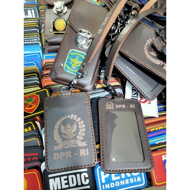 Lanyard Nametag Id Card Holder DPR RI