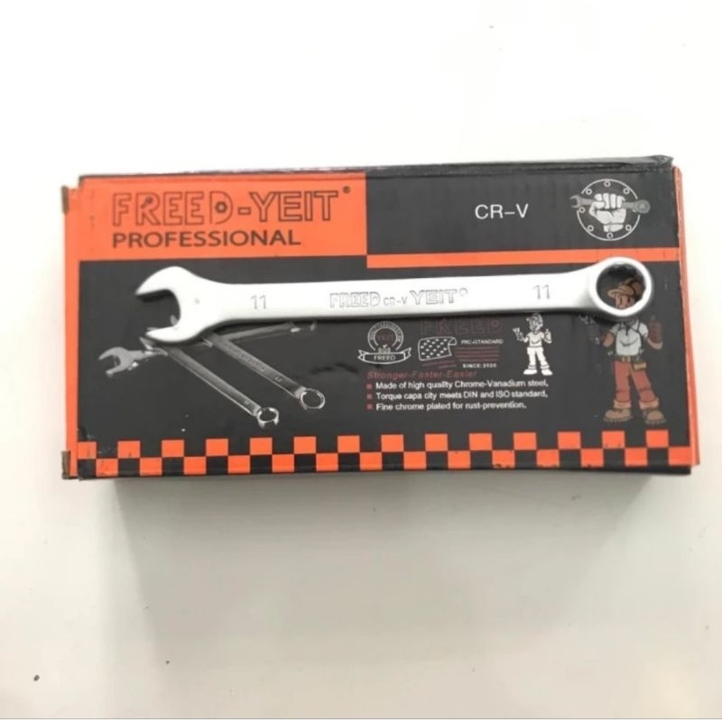 Kunci Ring Pas Chrome Vanadium