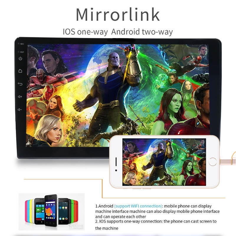 Dual Kipas 8+128G IPS Screen Head Unit 7/9/10 Inch Car Android 14 Navigasi Untuk TOYOTA Daihatsu Mit