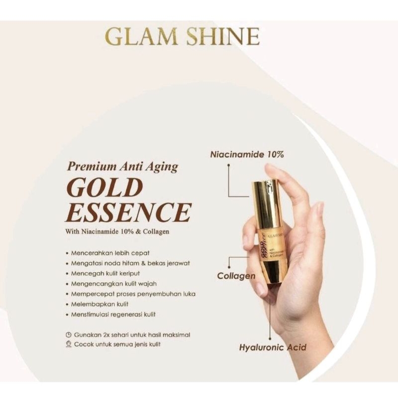 serum gold essense glamshine