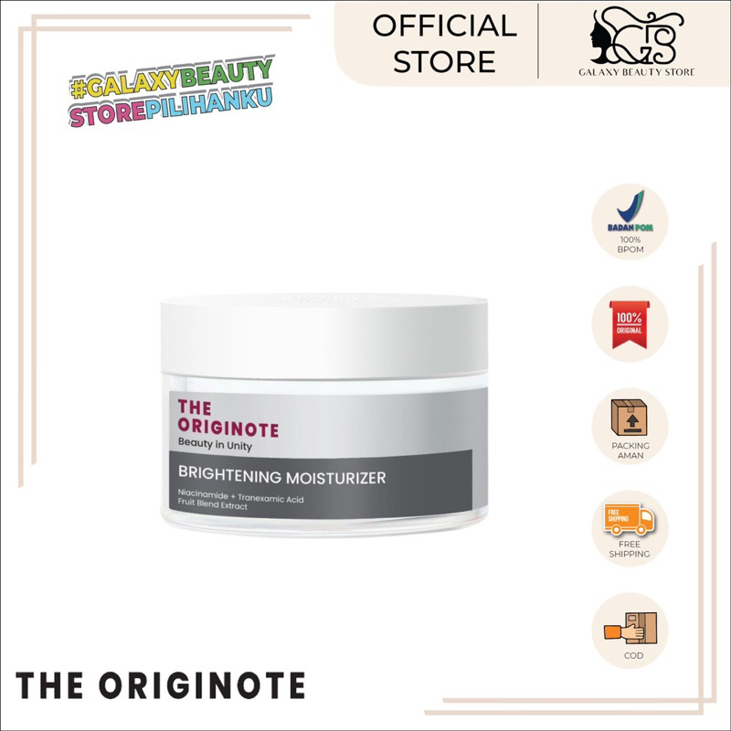 THE ORIGINOTE Brightening Moisturizer / The Originote Moisturizer Terbaru