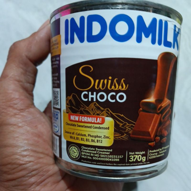 

susu indomilk swiss choco