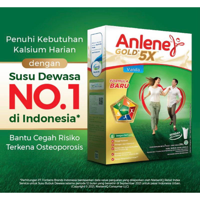 

Susu Anlene Gold 5X 240g