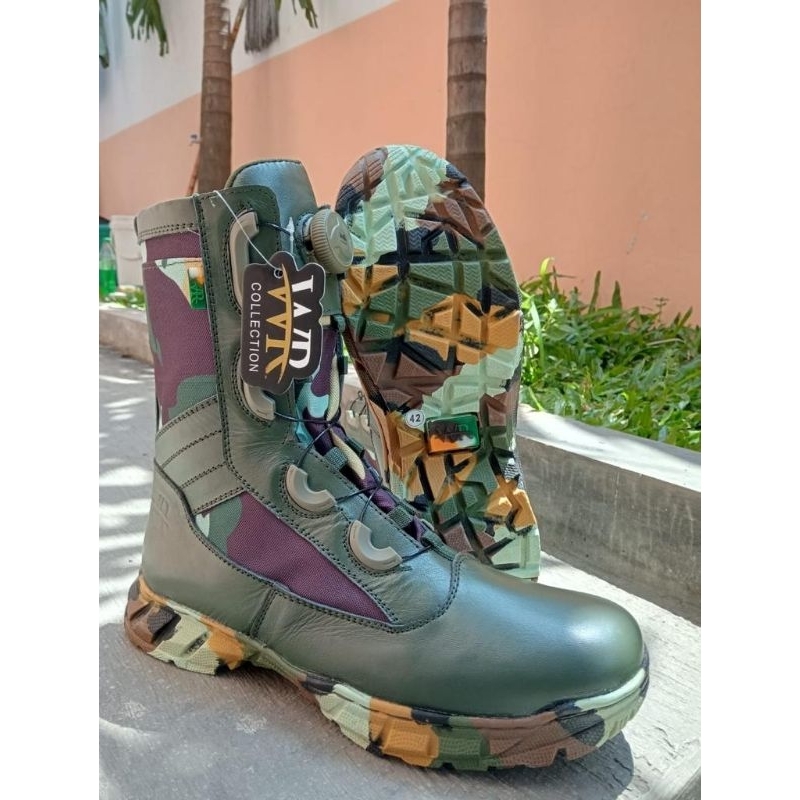 SEPATU PDL LORENG BRIMOB TALI PUTAR