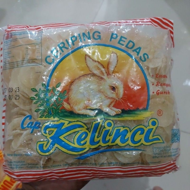 

CERIPING PEDAS CAP KELINCI 250GR