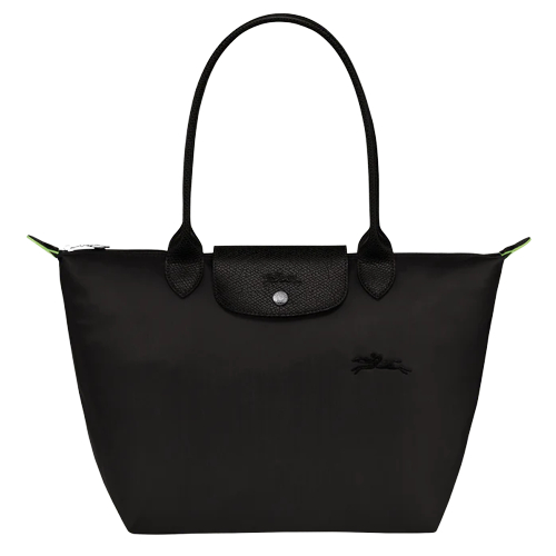 LONGCHAMP TOTE BAG M MLH GREEN BLACK