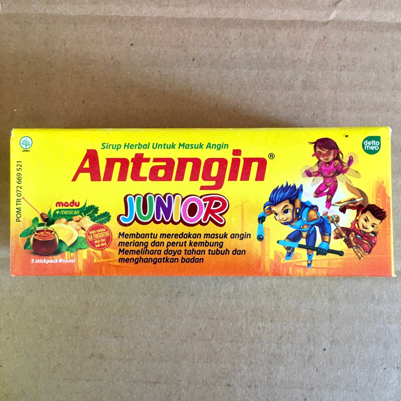 

Antangin Junior 1 Pack isi 5 Sachet Antangin Anak Obat Masuk Angin