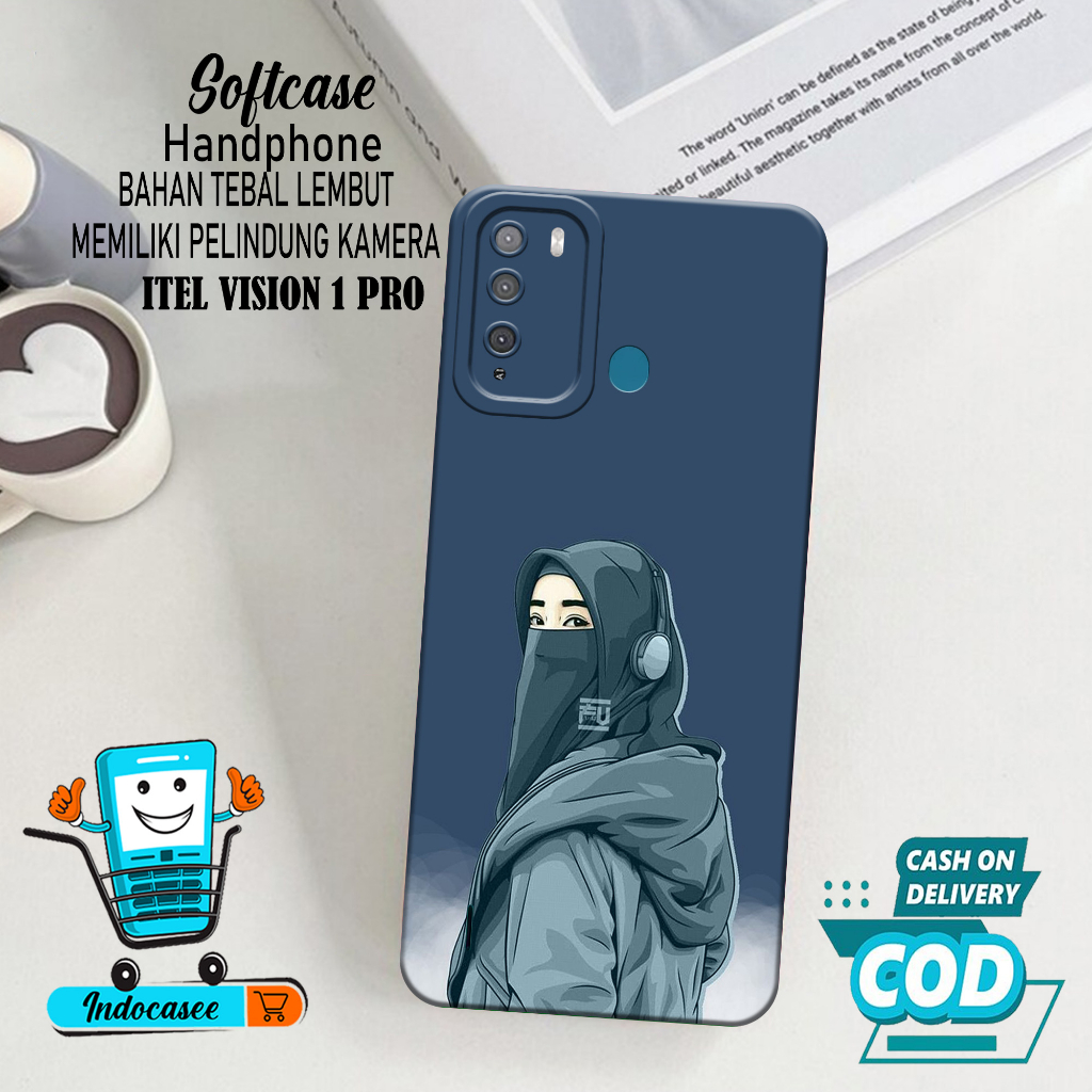 Case Hp Itel Vision 1 Pro - Softcase Itel Vision 1 Pro - Casing Itel Vision 1 Pro - Kesing Itel Visi