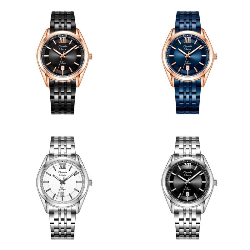 JAM TANGAN PRIA ALEXANDRE CHRISTIE AC 8690 / AC8690 RANTAI ORIGINAL