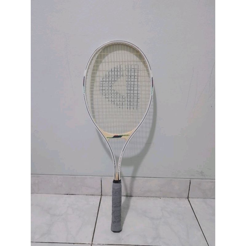 Raket tenis donnay active 35 progressive 95" tennis bekas second not Wilson head