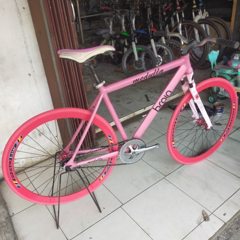 sepeda fixie brain medulla alloy