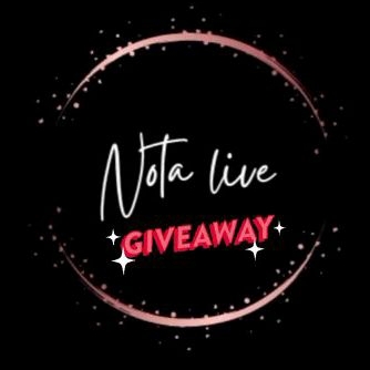 

NOTA LIVE GIVEAWAY