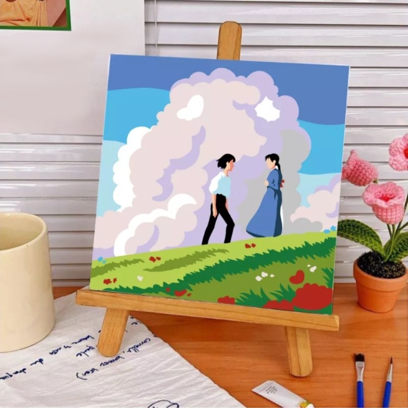 

Paint by Numbers KIT - You and I - Paint KIT DIY