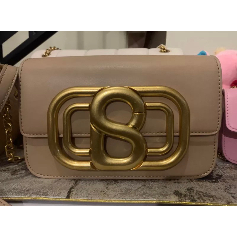 Briana Bag Buttonscarves Khaku