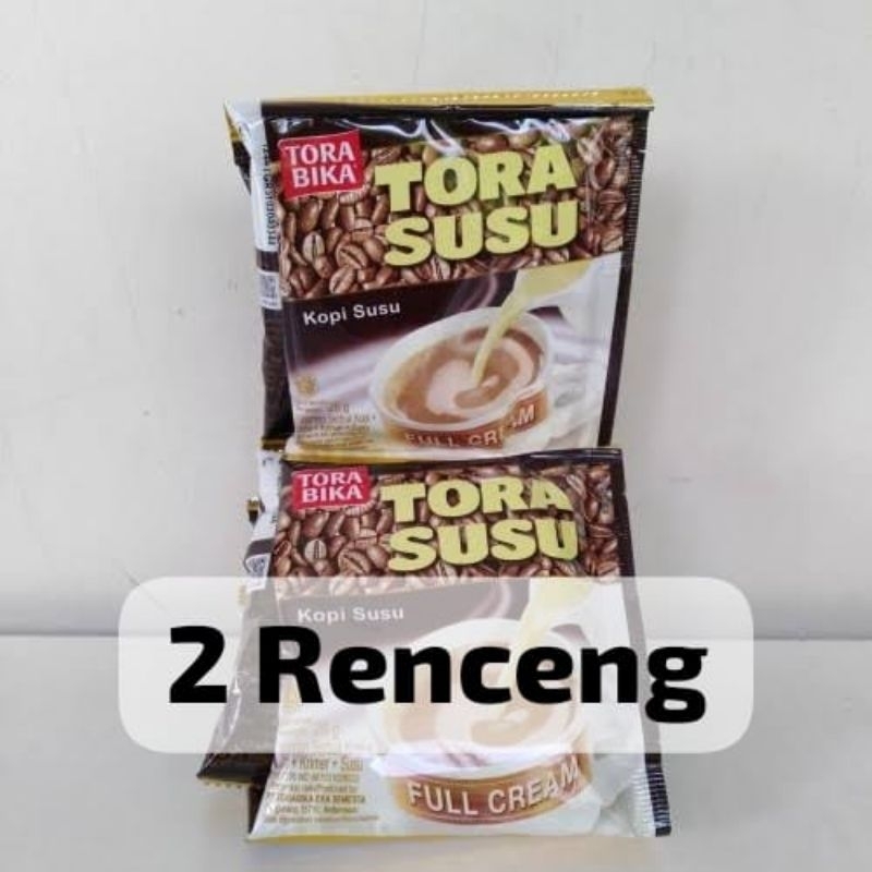 

Kopi Torabika Susu Renceng Tora Susu 2 Rencang X 28gr