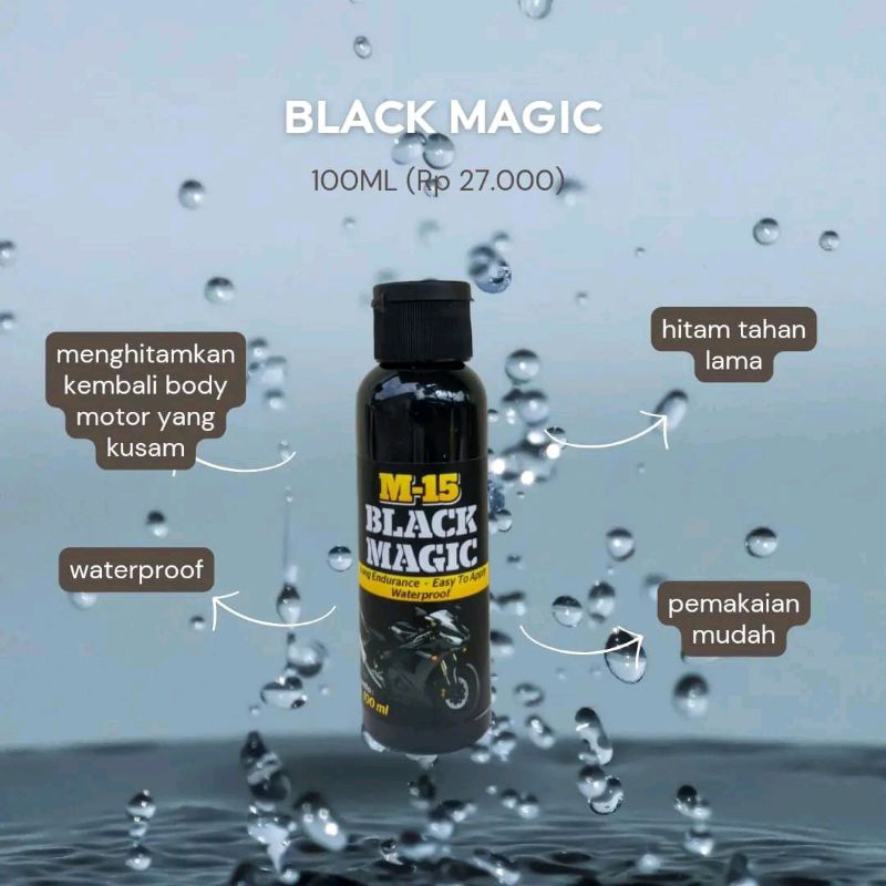 BLACK MAGIC/penghitam body motor