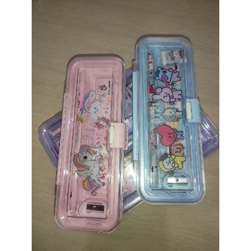 

Tempat Pensil Fancy Plastik Set Karakter