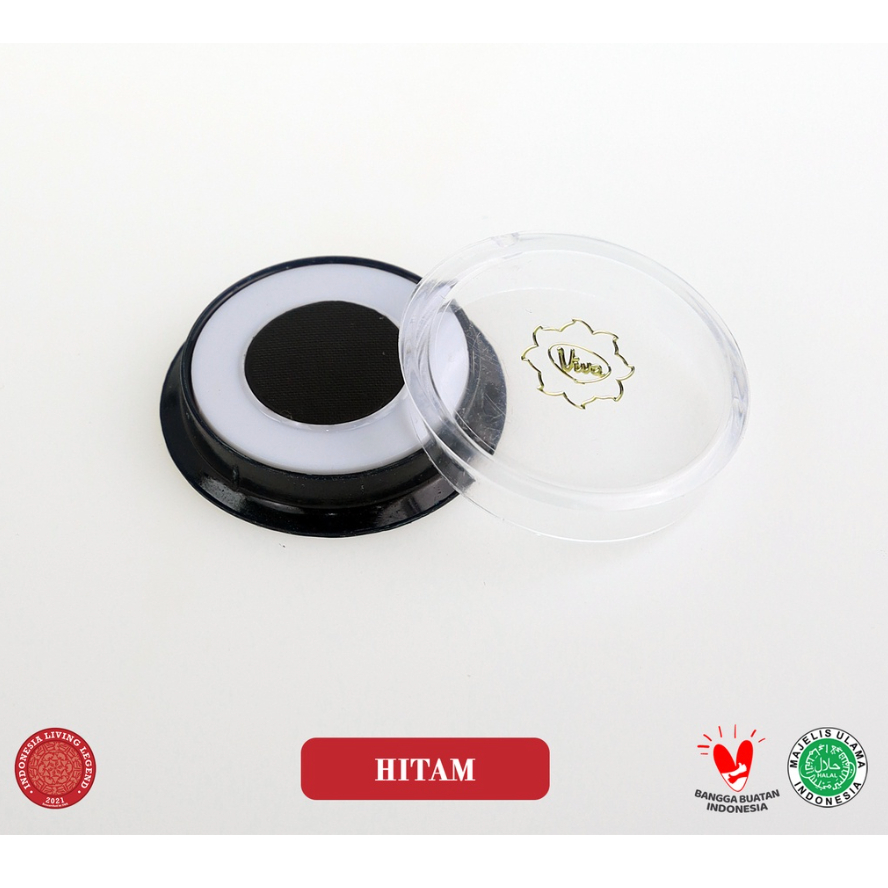 Viva Eye Shadow Cream 1.5GR - Hitam / Silver / Coklat