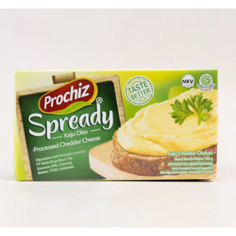 

Prochiz Keju Spreadable Cheese 160gram