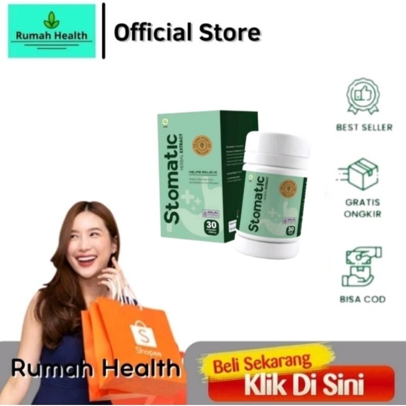 STOMATIC OBAT stomatic original meringankan & mengatasi GERD herbal