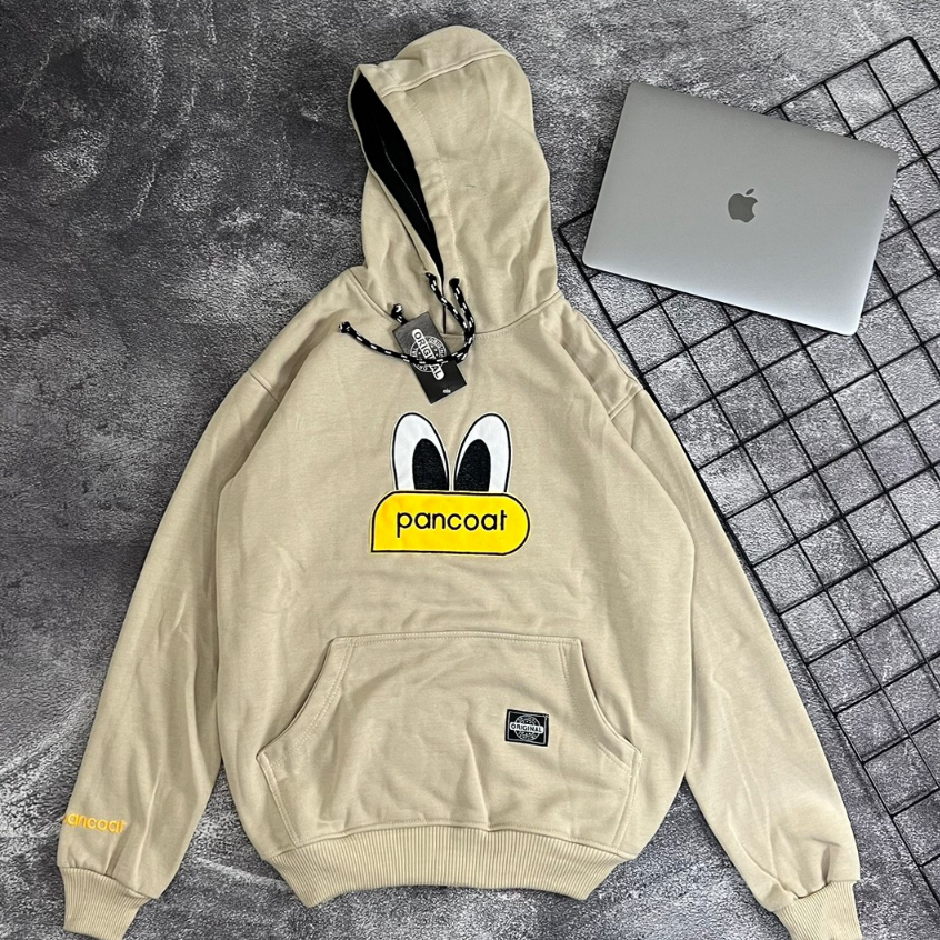 Pancoat Sweater Hoodie Pullover Cotton Plecce Tebal Size M.L.XL.XXL Original