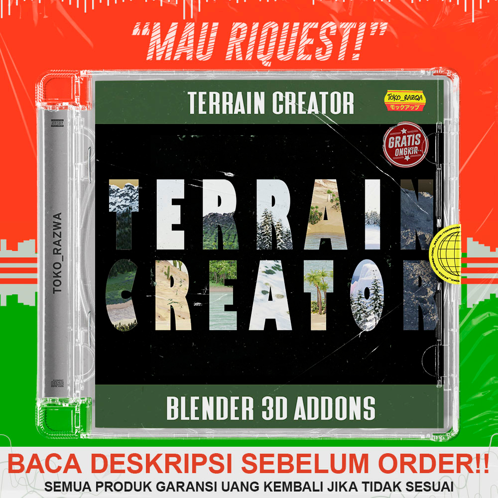 Blender 3D - Terrain Creator Addon - 120923