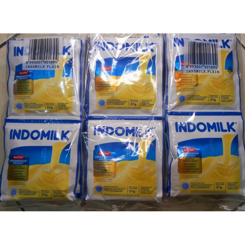 

Indomilk Krimer Kental Manis 1 Renteng Isi 6 Sachet ( 2 renceng )