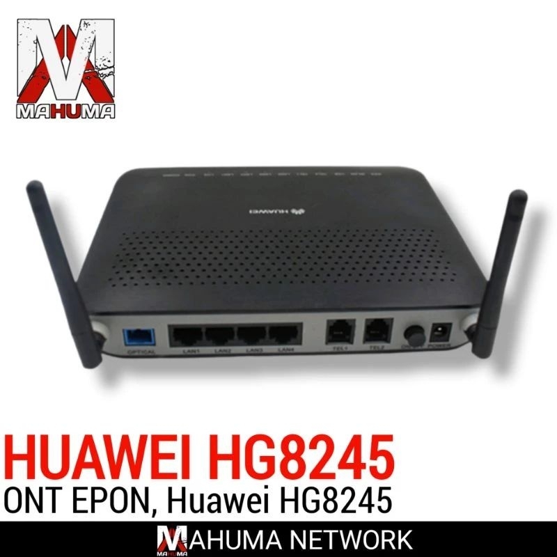 EchoLife HUAWEI HG8245 ONT EPON BUKAN GPON XPON WIRELESS BUKAN HG8245H