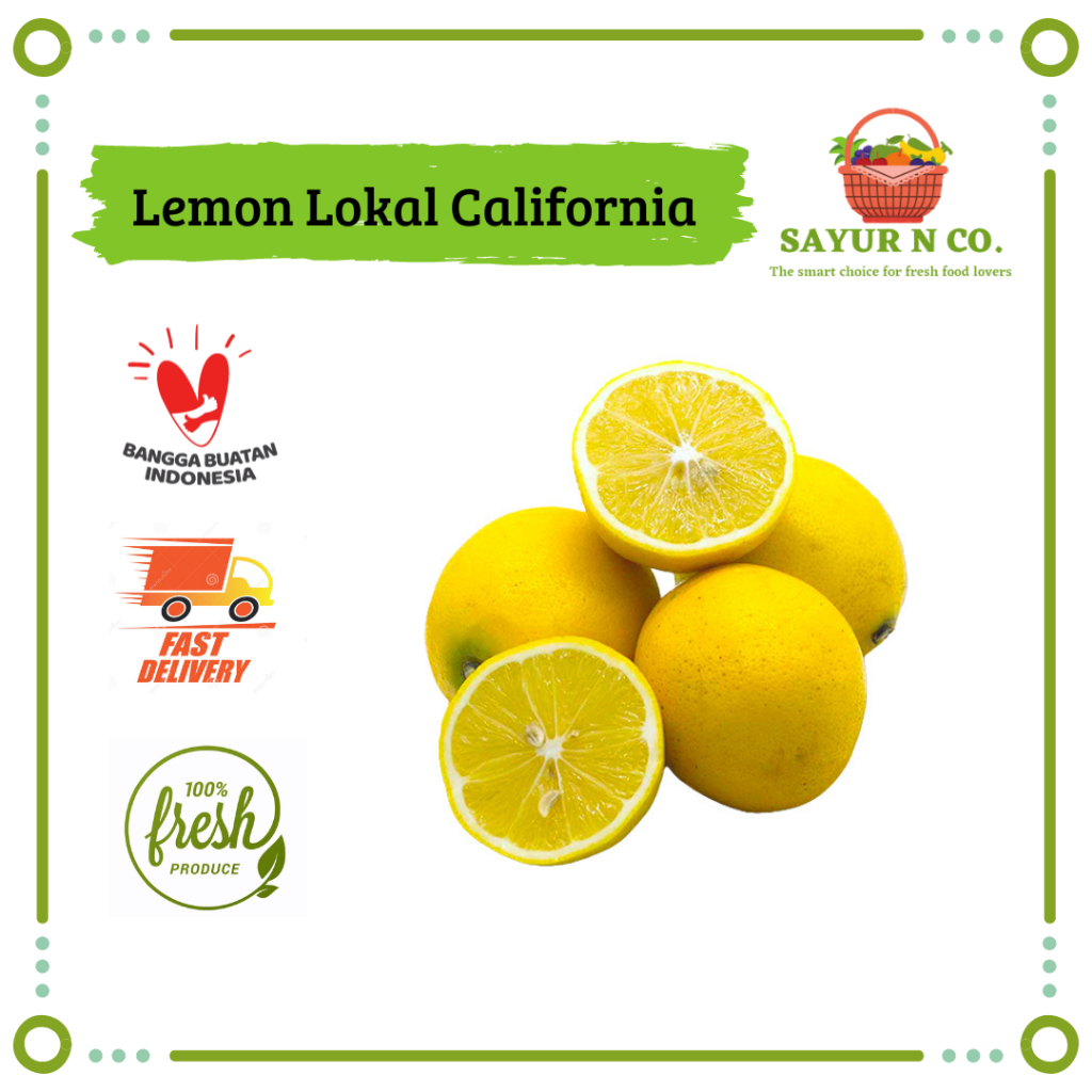 

Lemon Lokal California | Sayur N Co Bekasi