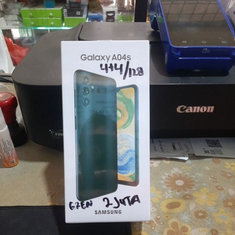 HP SAMSUNG A04S RAM 4 GB + 4 GB ROM 128 GB SDH ADA PINJER PRINT