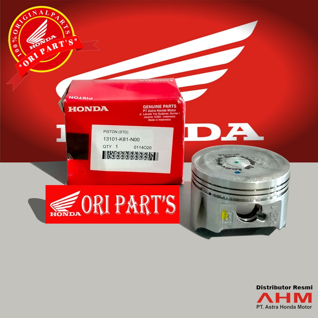 piston seher standar beat esp scoopy esp Vario 110 esp 13101k81n00 ORI AHM