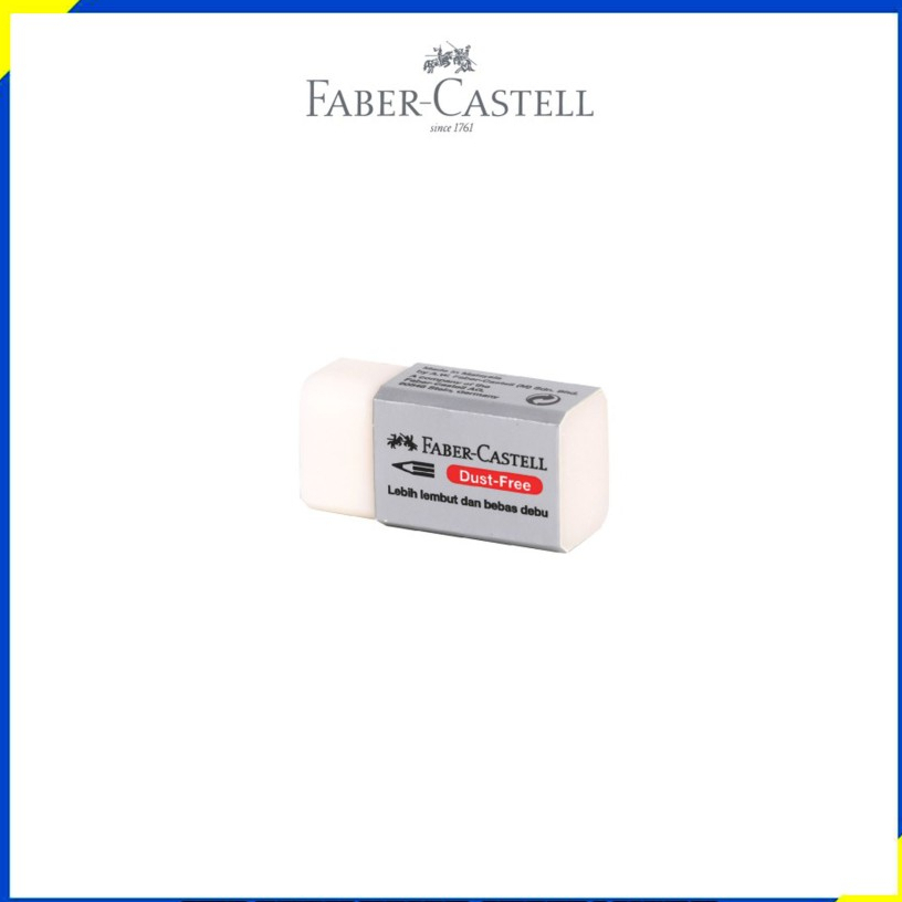 

FABERCASTELL 40 dust free eraser Penghapus ujian putih 1Pcs saja