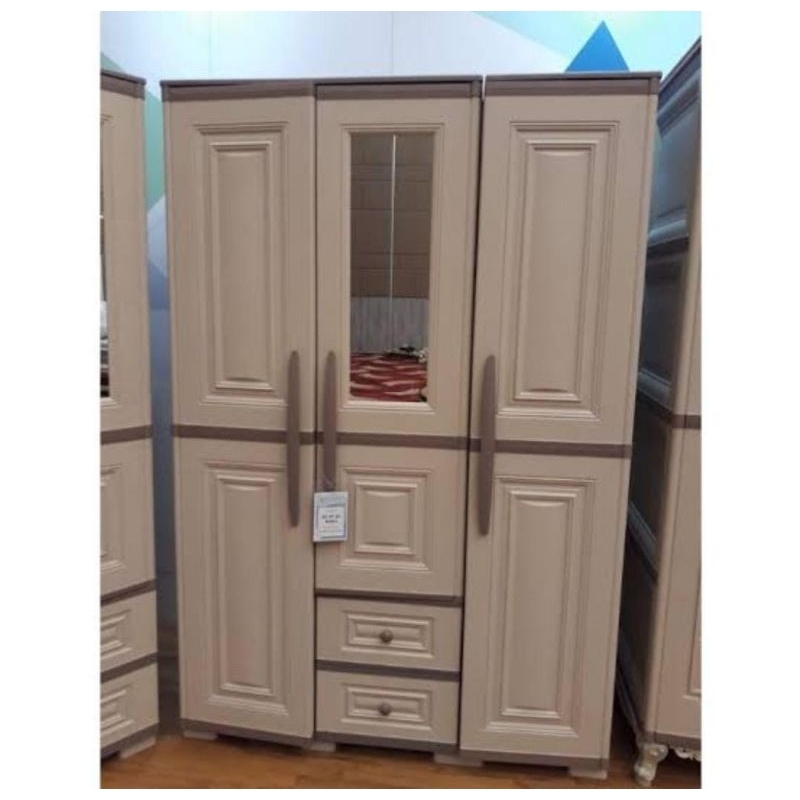 lemari 3 pintu modern olymplast otc 3pl modern area bangka
