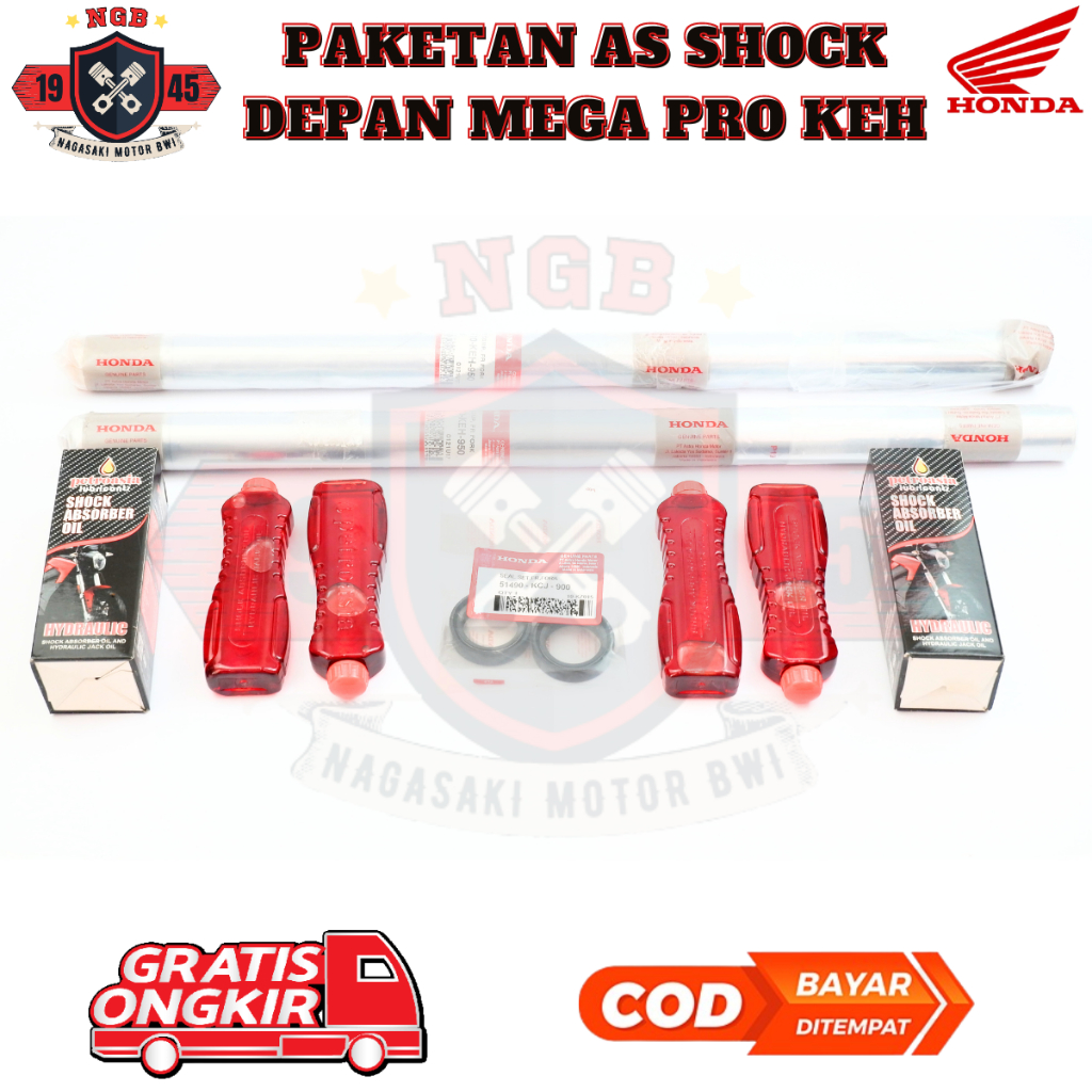 shock depan gl pro - as shock depan gl pro - Paketan As Shock Depan Honda GL PRO & Mega Pro old - 51