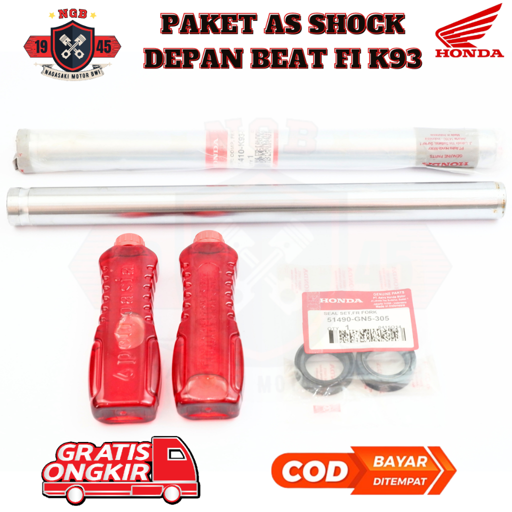 SOK DEPAN MOTOR BEAT - SHOCK DEPAN BEAT FI - AS SOK DEPAN BEAT FI - AS SOK SCOOPY 51410-K93-N02