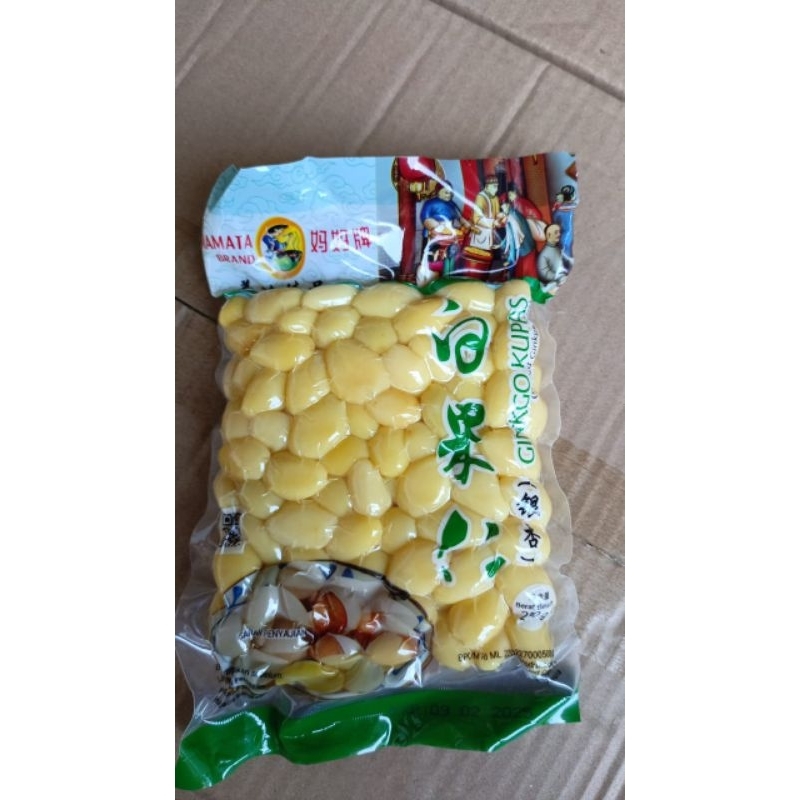 

ginkgo kupas mamata/pek kue mamata kupas