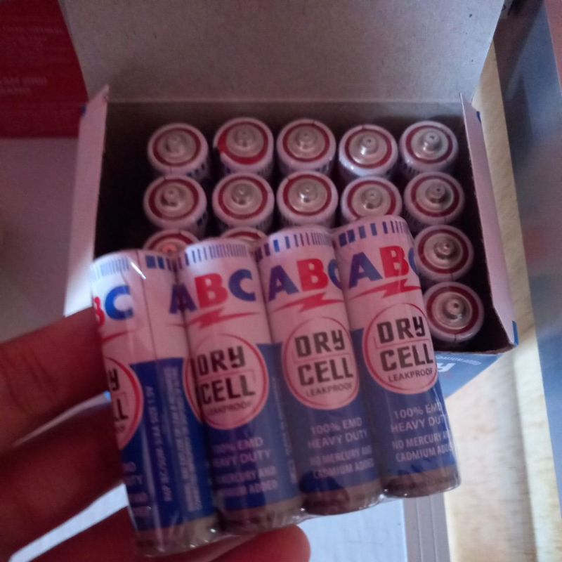 Baterai ABC AA baterai jam dinding