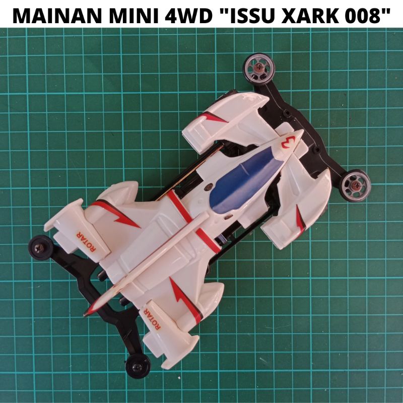 MAINAN MINI 4WD "ISSU XARK 008" AULDEY OLD STOCK - MAINAN MOBIL RAKIT KEREN