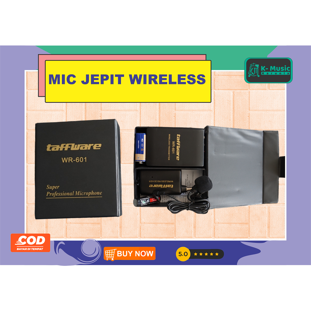 Mic jepit wireless imam masjid jangkauan jauh