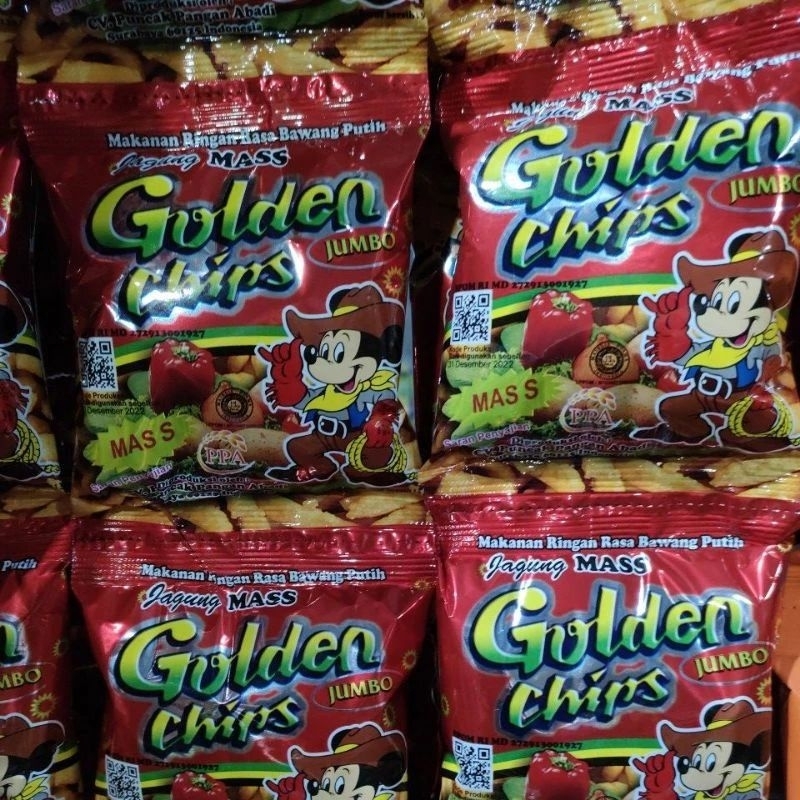 

Golden chip snack jadul