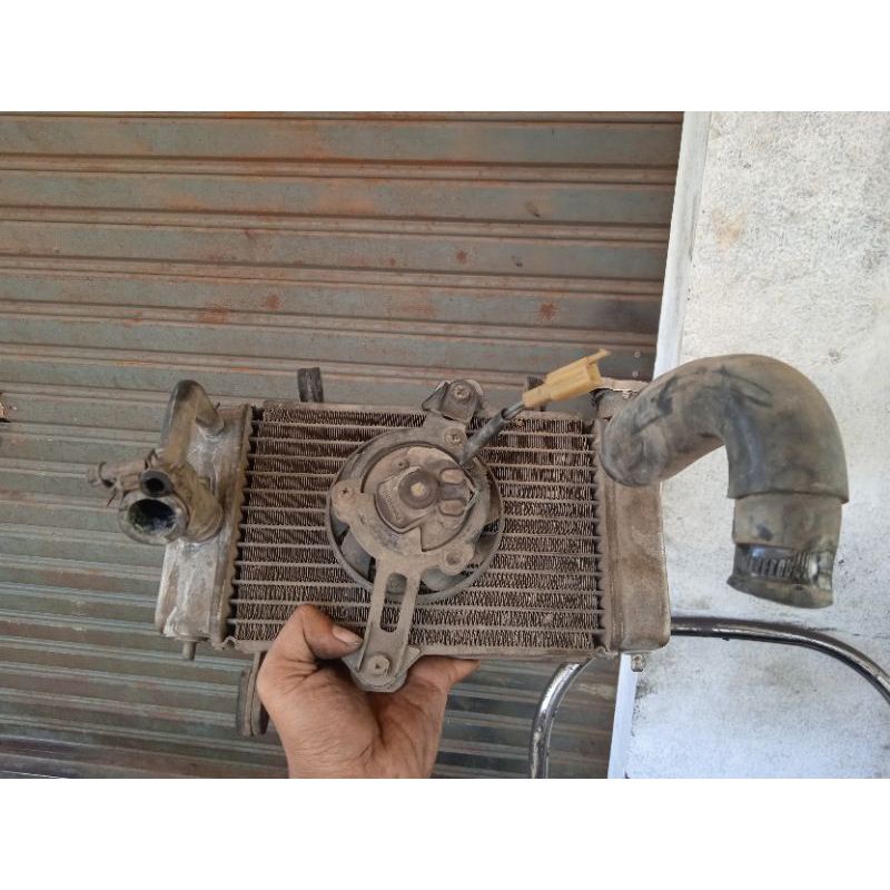 Radiator set kipas Vixion new/old