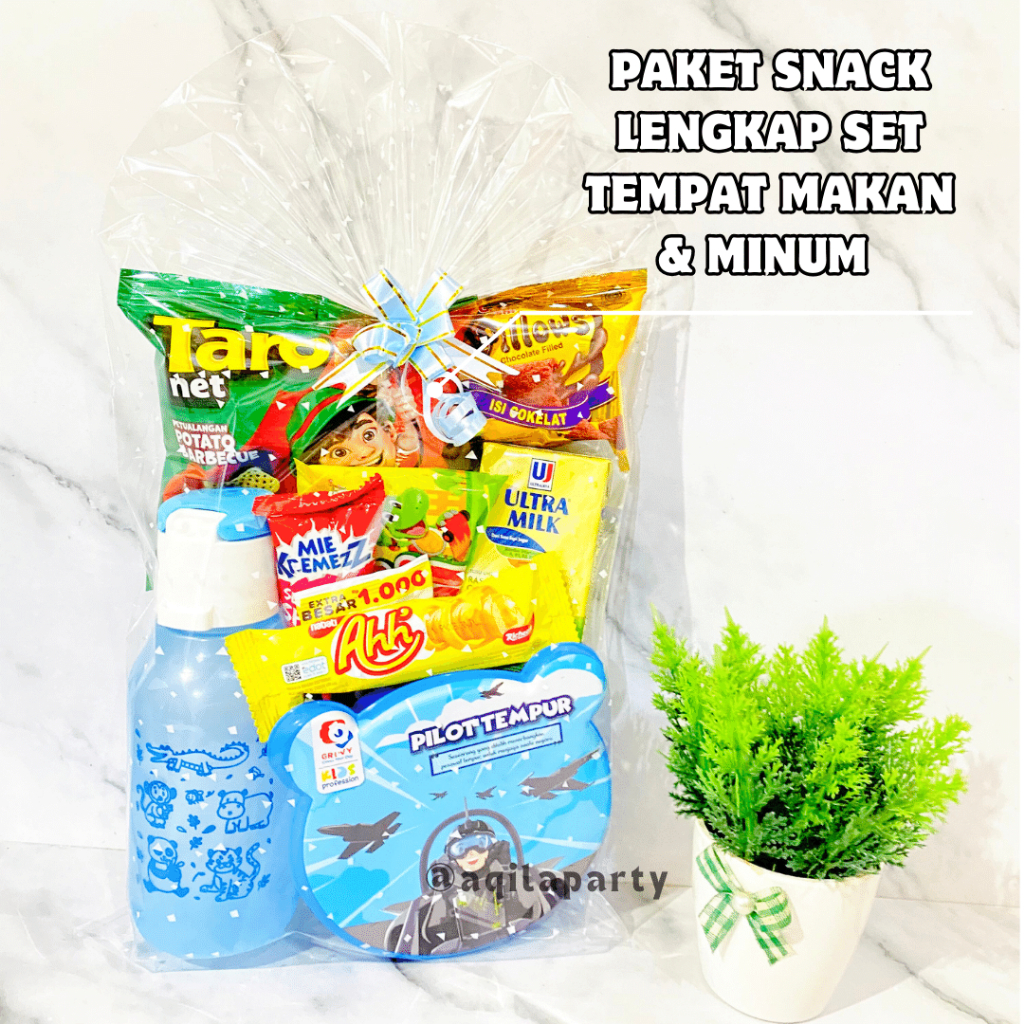 

Paket snack ulang tahun anak hemat/ Souvenir ulang tahun